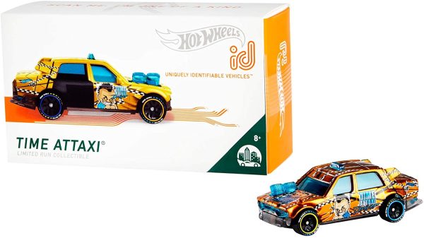 Hot Wheels id Series 1 - Time Attaxi (Gold) FXB30 For Cheap