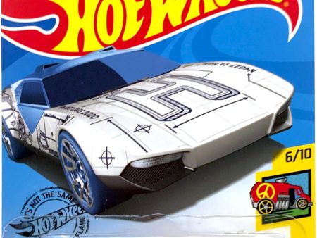 2020 Hot Wheels Mainline #114 - La Fasta (White) GLN65 Discount