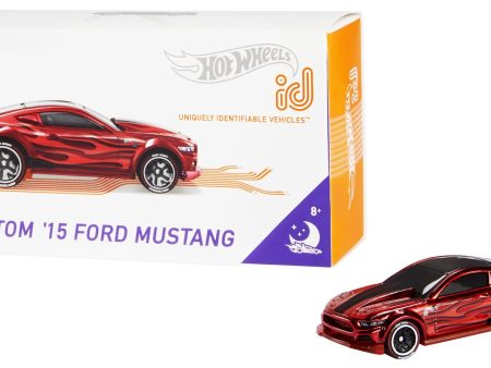 Hot Wheels id Series 1 - Custom  15 Ford Mustang (Red) FXB37 Hot on Sale