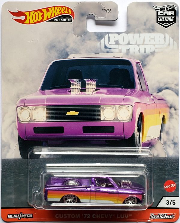 Hot Wheels Premium - Custom 1972 Chevy LUV Pickup (Purple) GJR03 Supply