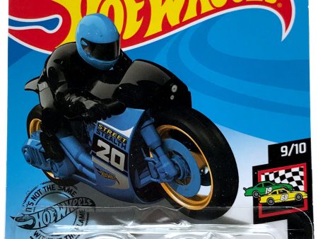 2020 Hot Wheels Mainline #078 - Street Stealth Motorcycle (Blue) GHC56 For Discount