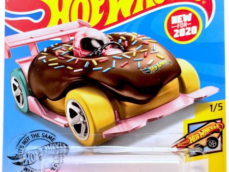 2020 Hot Wheels Mainline #108 - Donut Drifter (Brown   Pink) GHB63 Supply