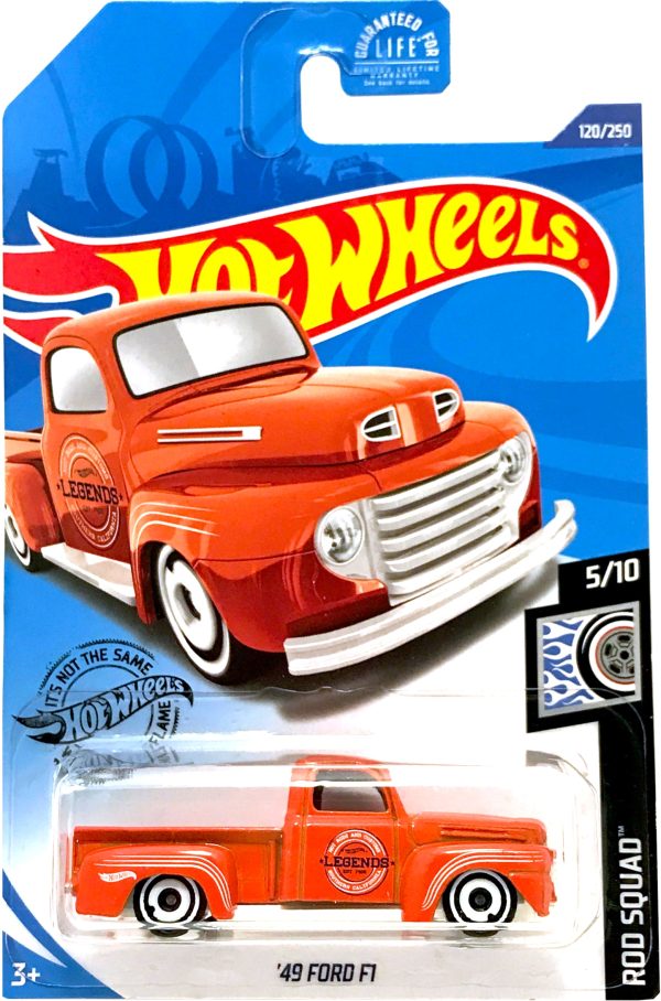 2020 Hot Wheels Mainline #120 -  49 Ford F1 Pickup (Orange) GHF77 Cheap