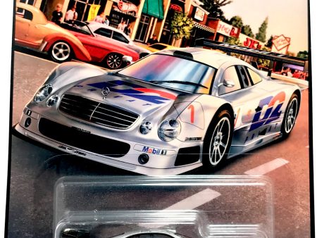 Hot Wheels Boulevard Premium - #37 1997 Mercedes-Benz AMG CLK GTR (Silver) GTT27 on Sale