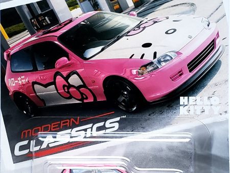 Hot Wheels Premium - Honda Civic Hatchback EG (Pink Hello Kitty) GJR00 Online