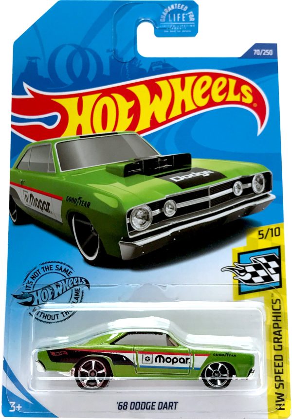 2020 Hot Wheels Mainline #070 -  68 Dodge Dart (Green) GHC87 Discount