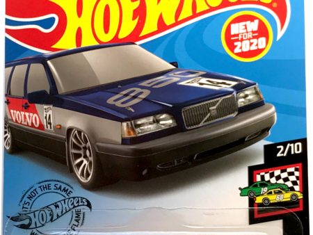 2020 Hot Wheels Mainline #057 - Volvo 850 Estate Wagon (Blue) GHD96 Online now