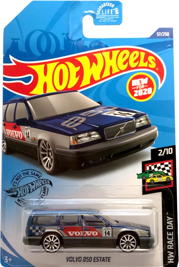 2020 Hot Wheels Mainline #057 - Volvo 850 Estate Wagon (Blue) GHD96 Online now