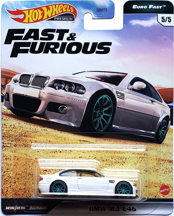 Hot Wheels Premium - BMW M3 E46 (Furious 7 White) GPK52 Online Hot Sale