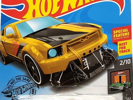 2020 Hot Wheels Mainline #019 - 2005 Ford Mustang (Yellow) GHC22 Fashion