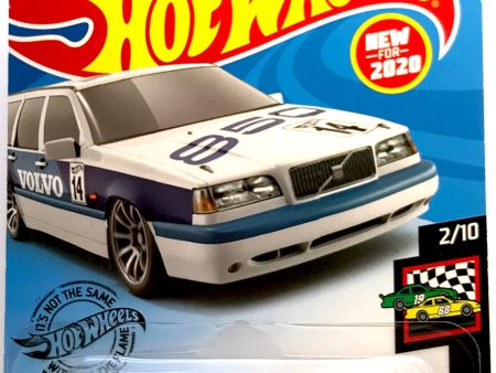 2020 Hot Wheels Mainline #057 - Volvo 850 Estate Wagon (White) GHB52 Discount