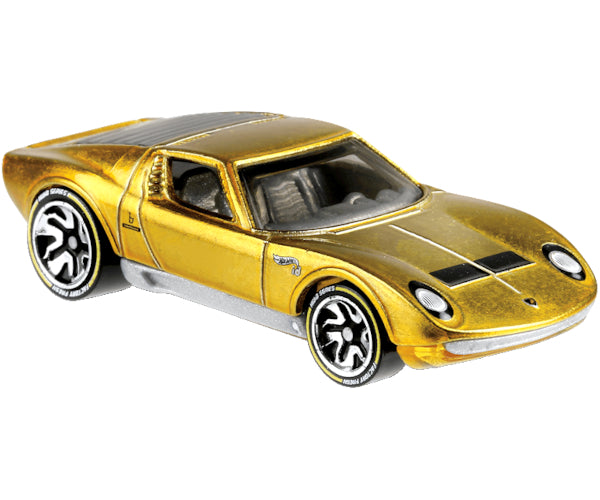 Hot Wheels id Series 1 -  71 Lamborghini Miura P400 SV (Gold) FXB06 Online Sale