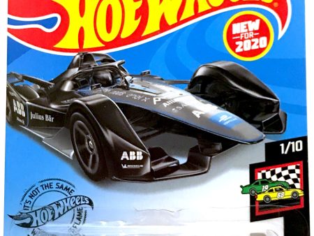 2020 Hot Wheels Mainline #107 - Formula E Gen 2 Car (Black) GHB49 Sale