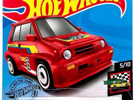 2020 Hot Wheels Mainline #011 -  85 Honda City Turbo II (Red) GHF22 Online Sale