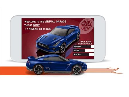 Hot Wheels id Series 2 -  17 Nissan GT-R R35 (Dark Blue) GMK79 Online