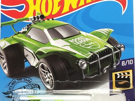 2020 Hot Wheels Mainline #013 - Octane Rocket League (Green) GHF97 Hot on Sale