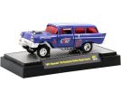 2020 M2 Machines Coca Cola A07-20-32 - 1957 Chevrolet 150 Handyman Wagon Gasser (Cherry Coke Purple) Online Sale