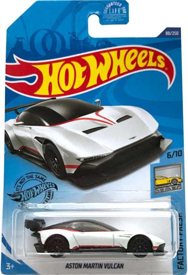 2020 Hot Wheels Mainline #088 - Aston Martin Vulcan (White) GHC01 Online now