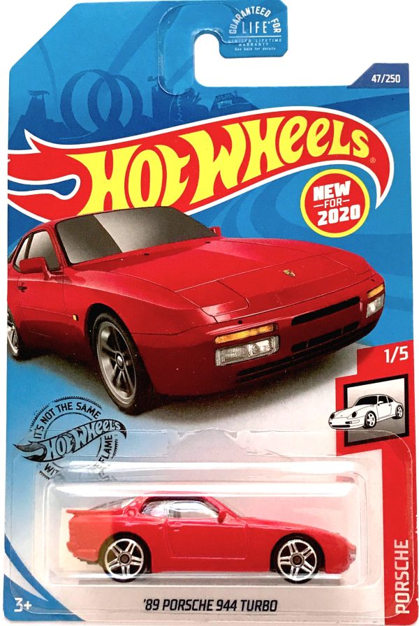 2020 Hot Wheels Mainline #047 -  89 Porsche 944 Turbo (Red) GHB54 Online Hot Sale