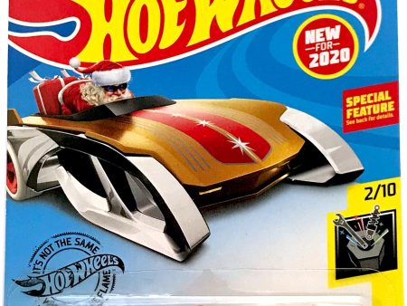 2020 Hot Wheels Mainline #053 - Rockin  Santa Sled (Chrome) GHB61 Online