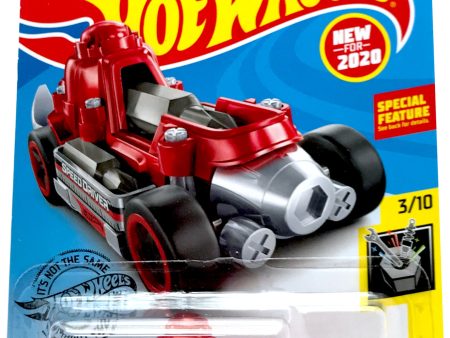 2020 Hot Wheels Mainline #077 - Speed Driver Bit Driver (Red) GHB69 Sale