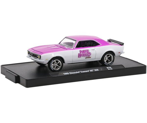 2021 M2 Machines Auto Drivers R76-21-23 - 1968 Chevy Camaro SS (Purple Hornies) Supply