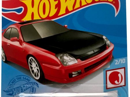 2021 Hot Wheels Mainline #125 -  98 Honda Prelude (Red) GTC08 Supply