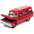 2021 Auto World - 1965 Chevy Suburban (Red) AW64322-3A1 For Discount