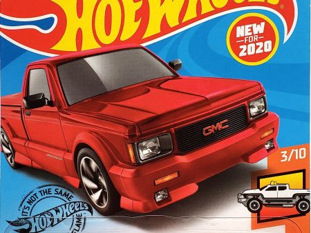 2020 Hot Wheels Mainline #150 -  91 GMC Syclone (Red) 3 10 HW Hot Trucks GHF13 Online Hot Sale