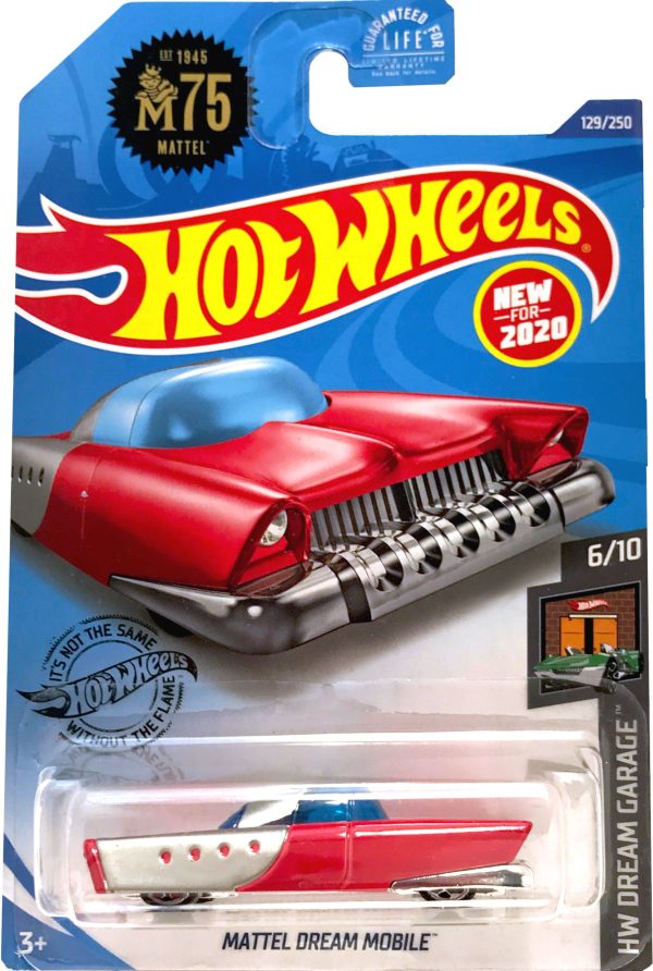 2020 Hot Wheels Mainline #129 - Mattel Dream Mobile (Red) GHB30 For Cheap