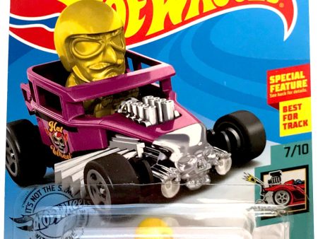 2020 Hot Wheels Mainline #061 - Skull Shaker Tooned (Pink) GHD46 For Sale