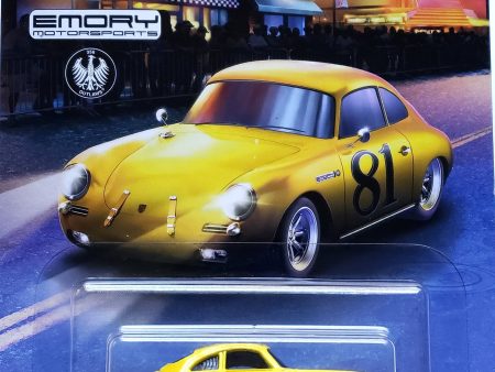 Hot Wheels Boulevard Premium - #06 Porsche 356 Outlaw (Emory Motorsports Yellow) GJT74 Cheap