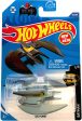 2020 Hot Wheels Mainline #056 - Batman Animated Series Batplane (Silver) GHD94 Online now