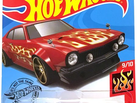 2020 Hot Wheels Mainline #142 - Custom Ford Maverick (Red) GHF52 on Sale