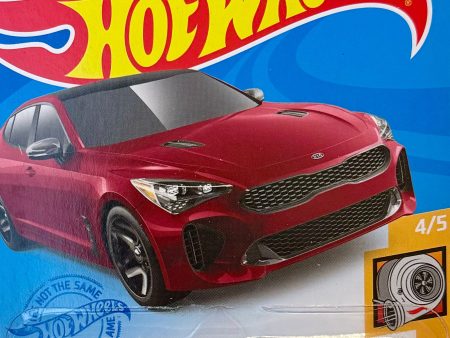 2021 Hot Wheels Mainline #118 -  2019 Kia Stinger GT (Red) GRY58 Online Sale