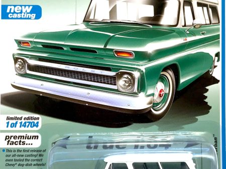 2021 Auto World - 1965 Chevy Suburban (Aqua Green) AW64302-1A1 Sale