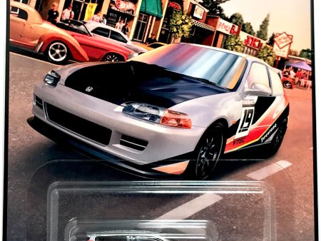 Hot Wheels Boulevard Premium - #40 Honda Civic EG Custom Version (Silver) GRM05 Online Hot Sale