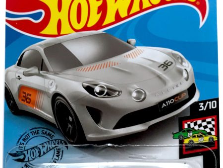 2020 Hot Wheels Mainline #080 - Alpine A110 Cup (Silver) GHF23 Cheap