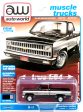 2021 Auto World - 1981 Chevy Silverado 10 Fleetside (Black) AW64302-1B2 Online Hot Sale