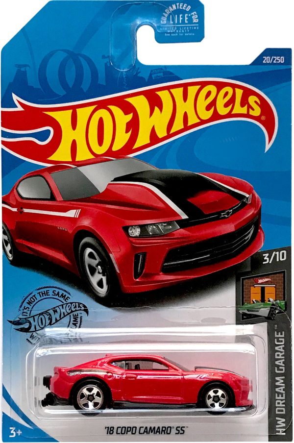 2020 Hot Wheels Mainline #020 -  18 COPO Camaro SS (Red) GHG54 Online Sale