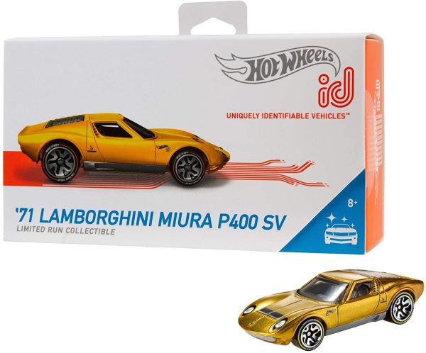 Hot Wheels id Series 1 -  71 Lamborghini Miura P400 SV (Gold) FXB06 Online Sale