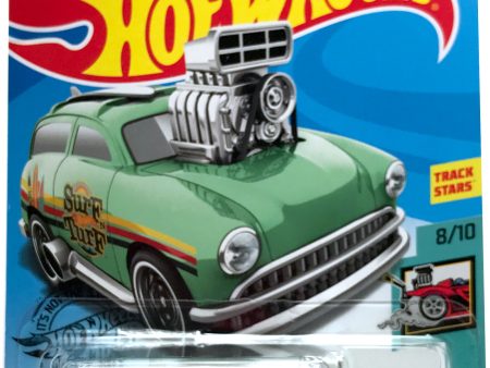 2020 Hot Wheels Mainline #083 - Surf  N Turf Wagon (Green) GHF24 Online Hot Sale