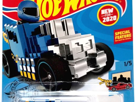 2020 Hot Wheels Mainline #024 - Pixel Shaker (Blue) GHF10 Sale