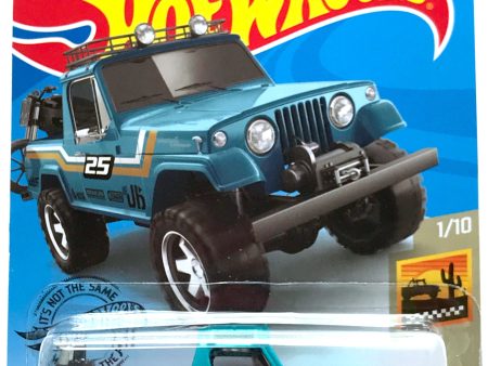 2020 Hot Wheels Mainline #071 -  67 Jeepster Commando (Blue) GHB84 Online Hot Sale