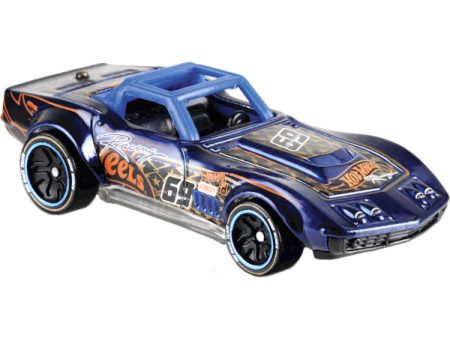 Hot Wheels id Series 1 -  69 Corvette Racer (Blue) FXB19 Online