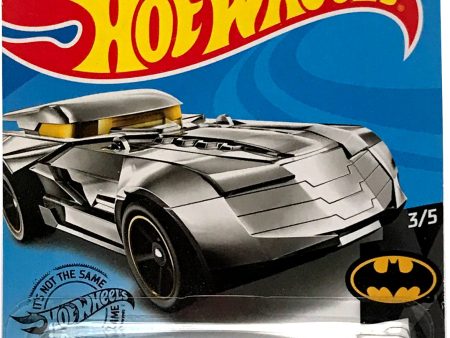 2020 Hot Wheels Mainline #009 - DC Batmobile (Silver Chrome) GHB93 For Cheap