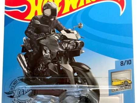 2020 Hot Wheels Mainline #065 - BMW K1300R Motorcycle (Black) GHF94 Online Sale