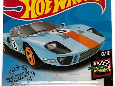 2020 Hot Wheels Mainline #035 - Ford GT-40 Gulf Racing (Blue) GHC55 Online Hot Sale