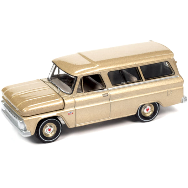 2021 Auto World - 1965 Chevy Suburban (Gold) AW64322-3B1 For Discount