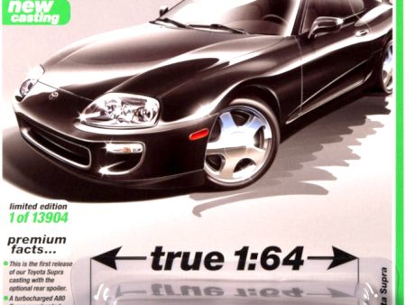 2021 Auto World - 1994 Toyota Supra Turbo (Black) AW64322-3A5 Hot on Sale